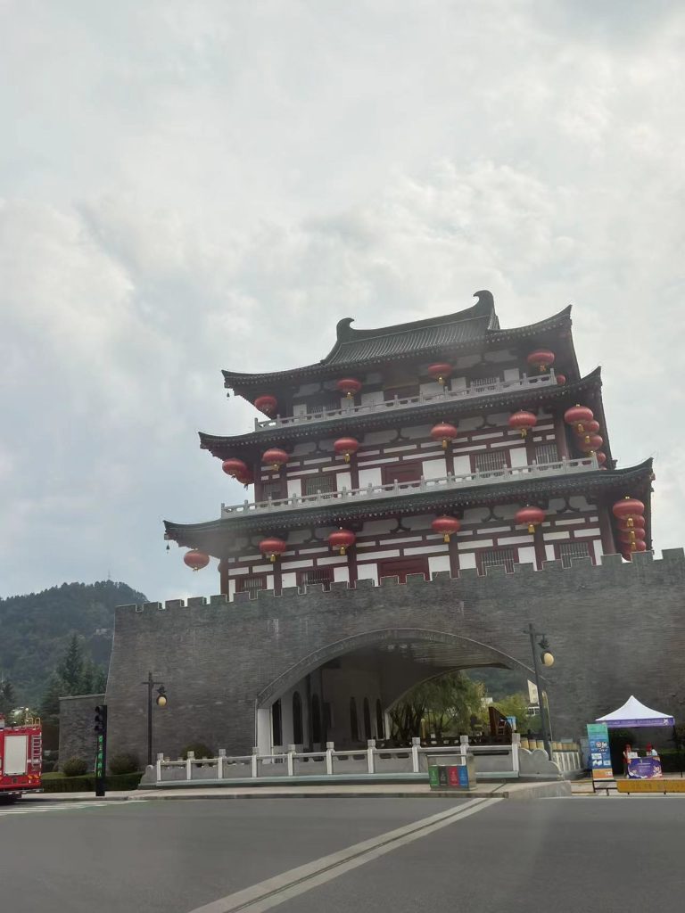 Ancient stone village in Shaanxi
