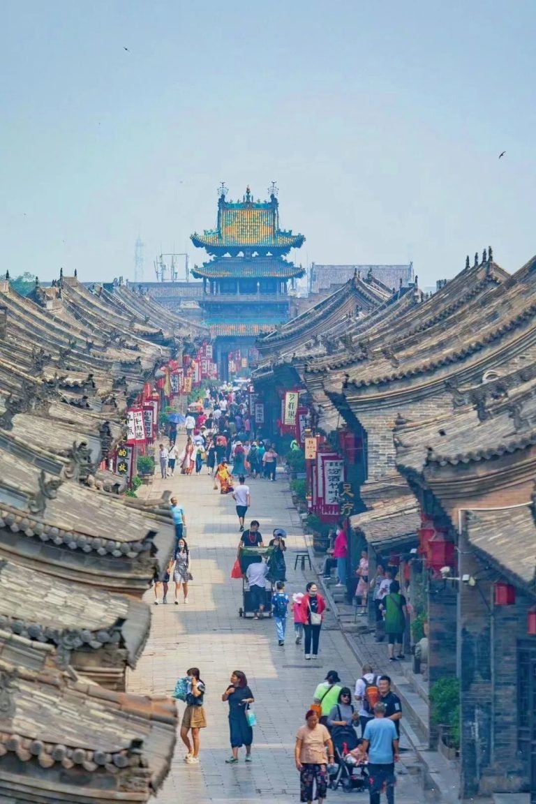 Pingyao Ancient City street view