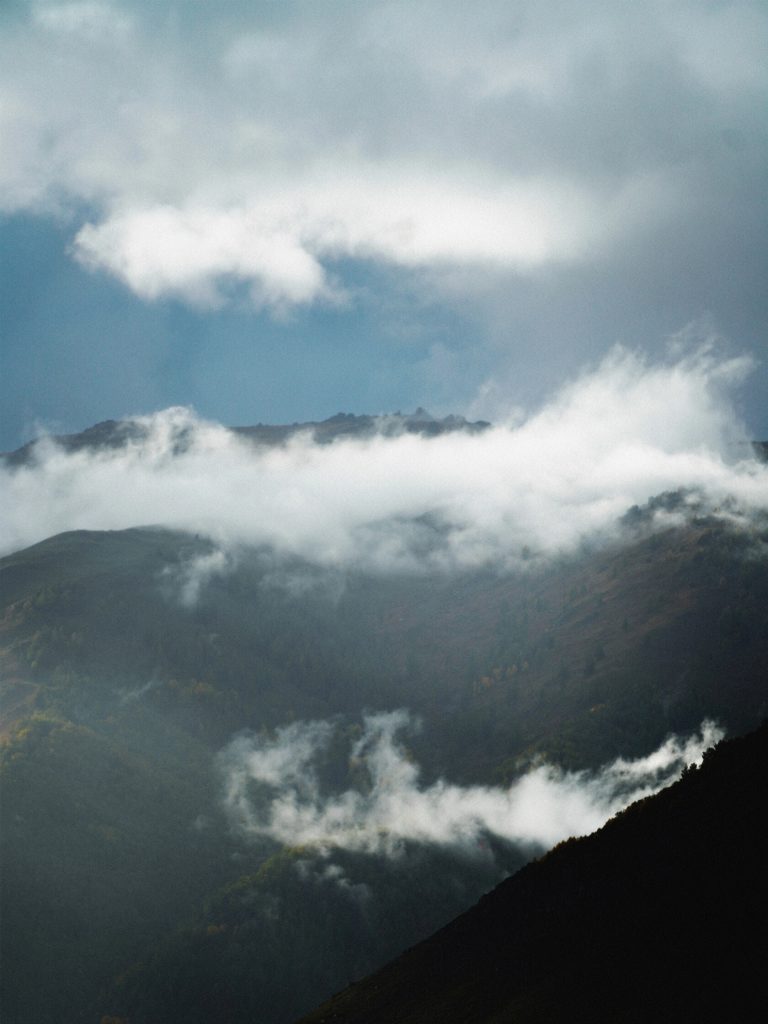 Xinjiang alpine meadow during spring hermit retreat