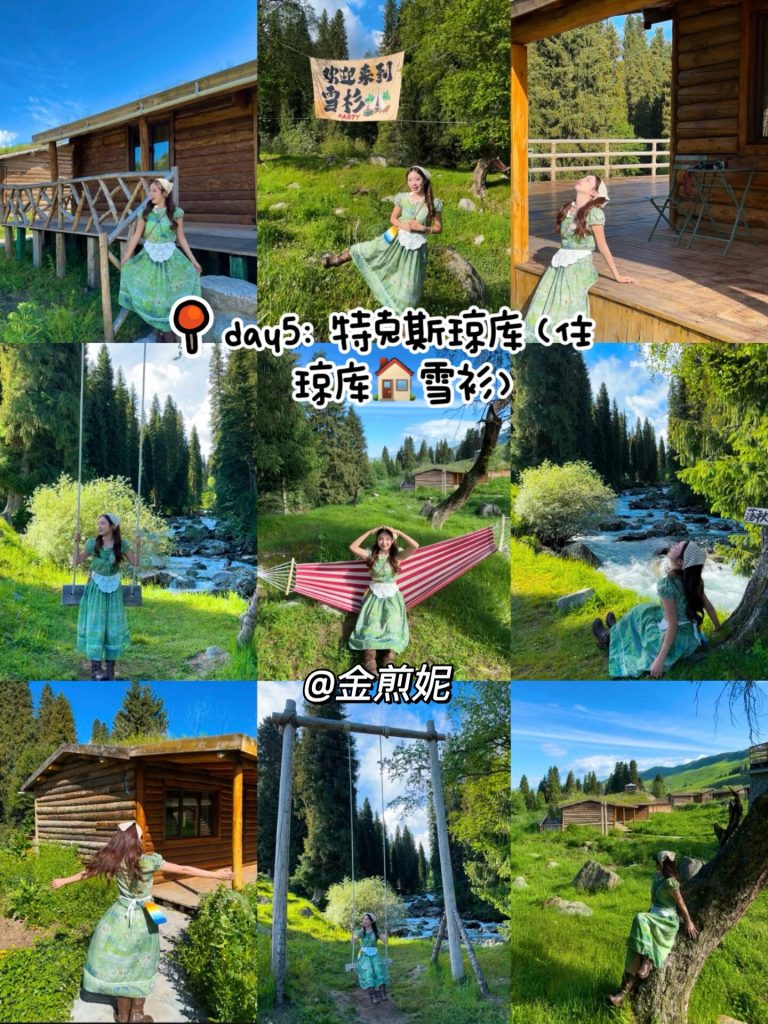 Xinjiang self-drive adventure at wooden cabin retreat