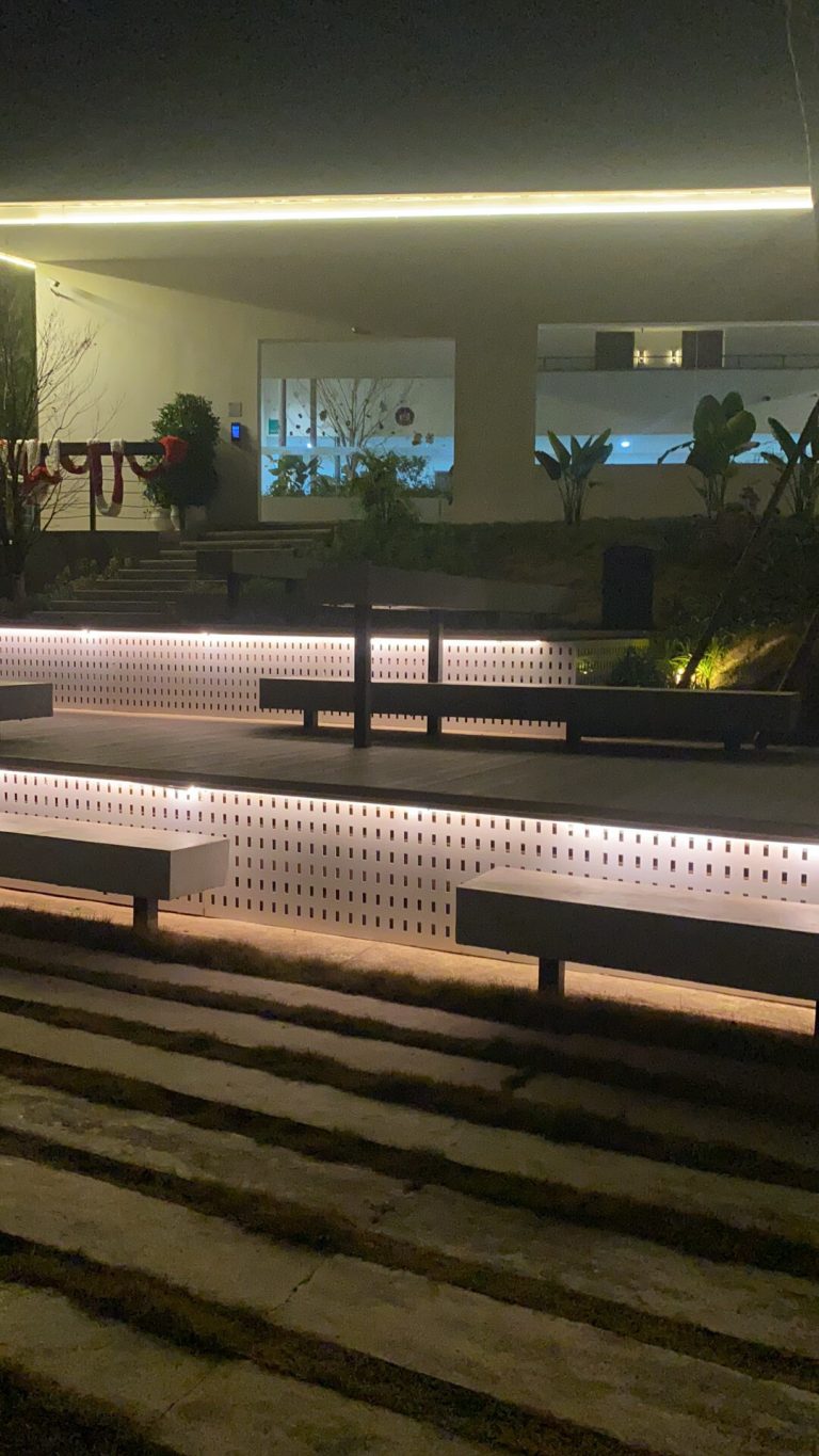 Chongqing Digital Nomad night view with city lights